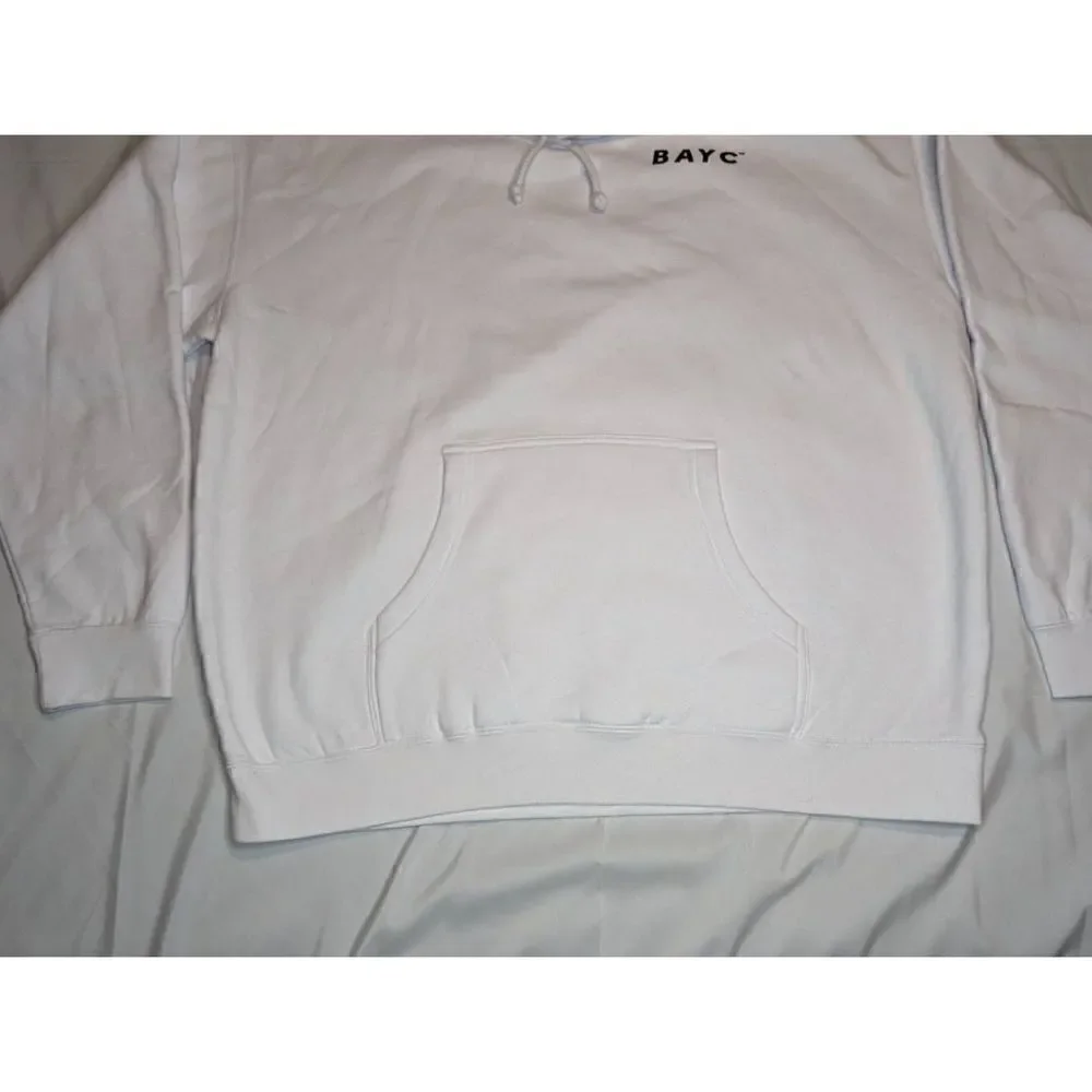 BORED APE YACHT COMPANY I LOVE BAYC APE FEST 2021 EXCLUSIVE WHITE HOODIE XL